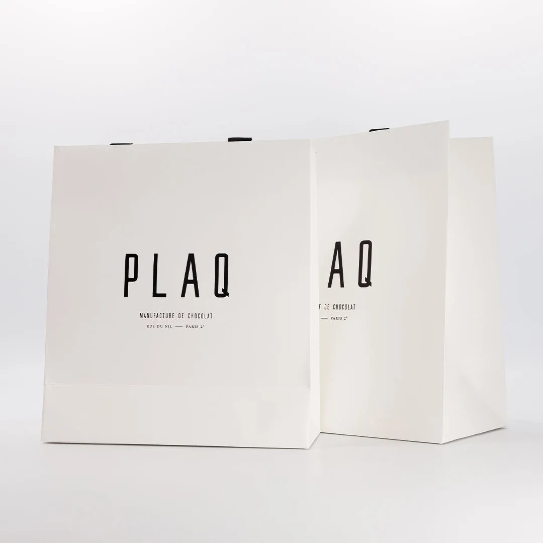 PLAQ Sac cadeau papier pour tablettes chocolat