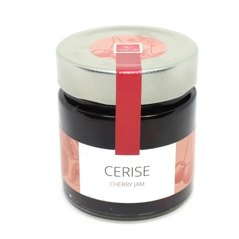 Des Lis Chocolat confiture de cerise 300g fruitée
