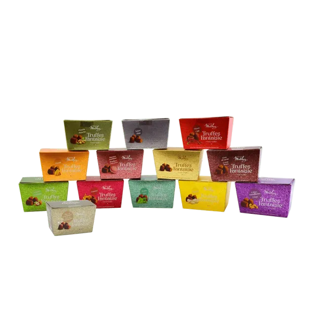 Chocolat Mathez Mini Bright ballotin truffes 100g joyeux