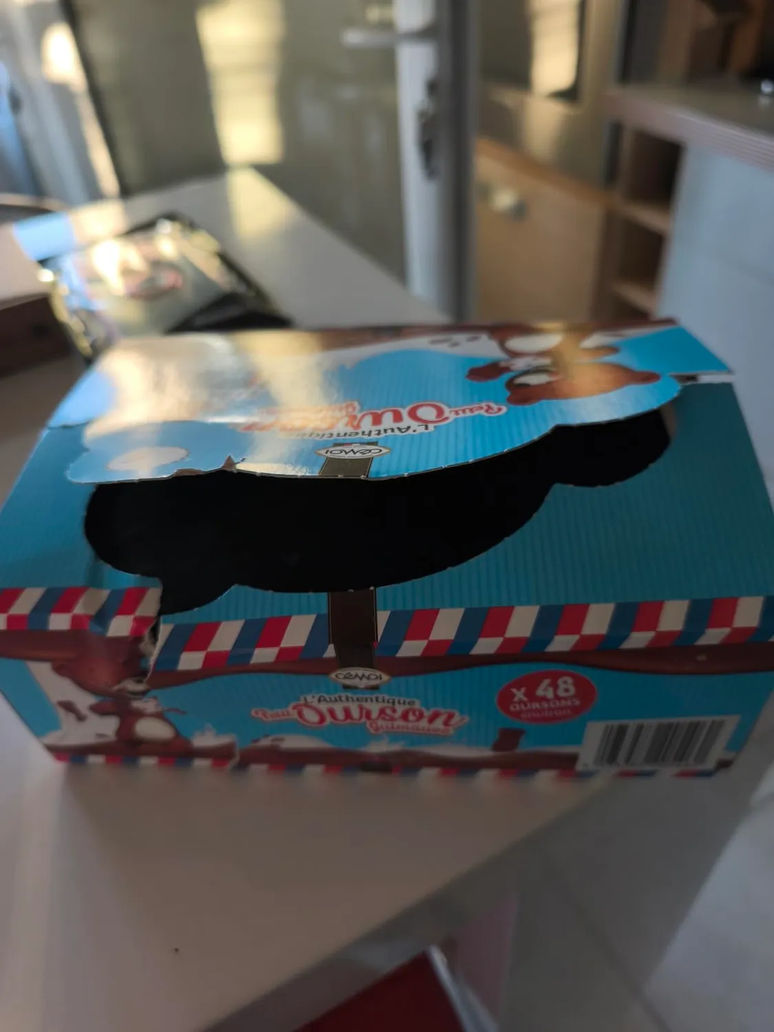 Cémoi Petit Ourson guimauve chocolat au lait 48 pièces moelleux
