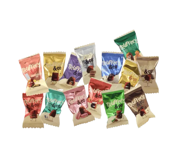 Chocolat Mathez Truffee's & Co flowpacks truffes 2,6kg cacao