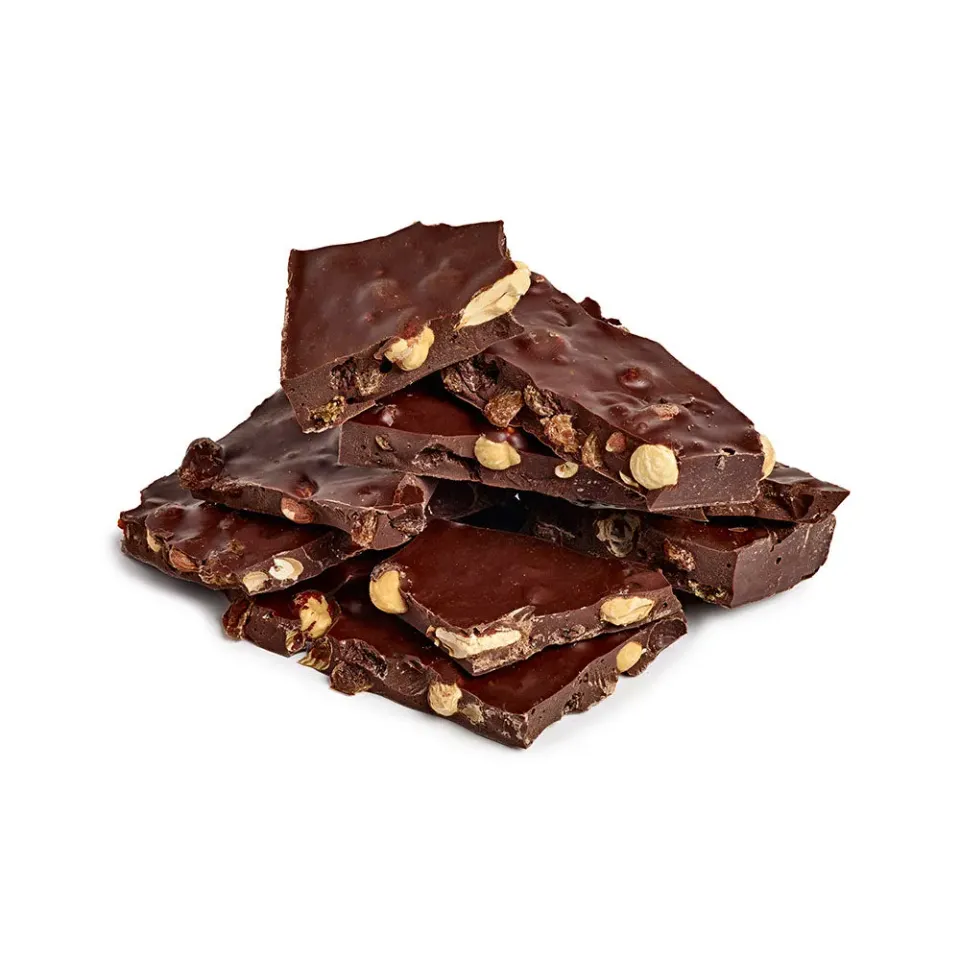 Belledonne Plaque à casser chocolat noir 74% amandes 1,5 kg bio