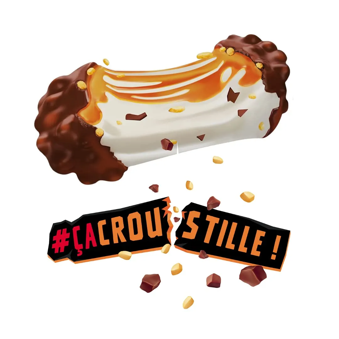 Cémoi Petit Hérisson guimauve lait caramel 80 pièces 920 g croustillant