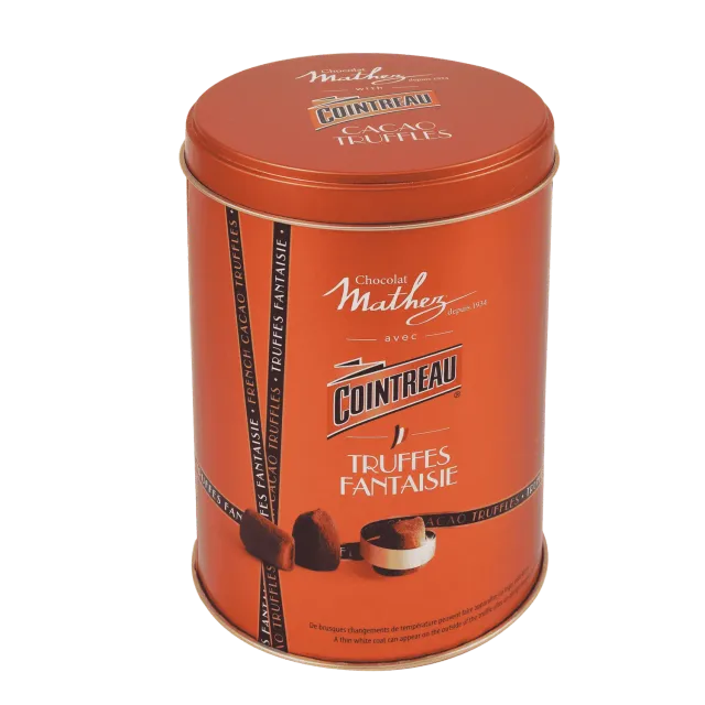Chocolat Mathez Truffes Fantaisie Cointreau boite 500g orange