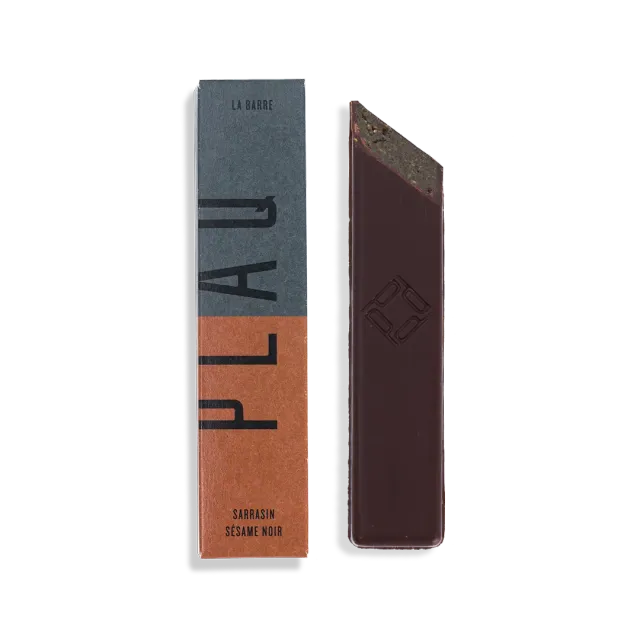 Plaq Kamili barre sarrasin sésame noir chocolat noir