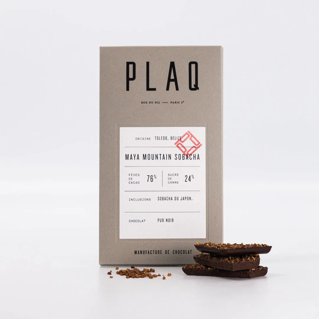 PLAQ Maya Mountain sobacha tablette noir