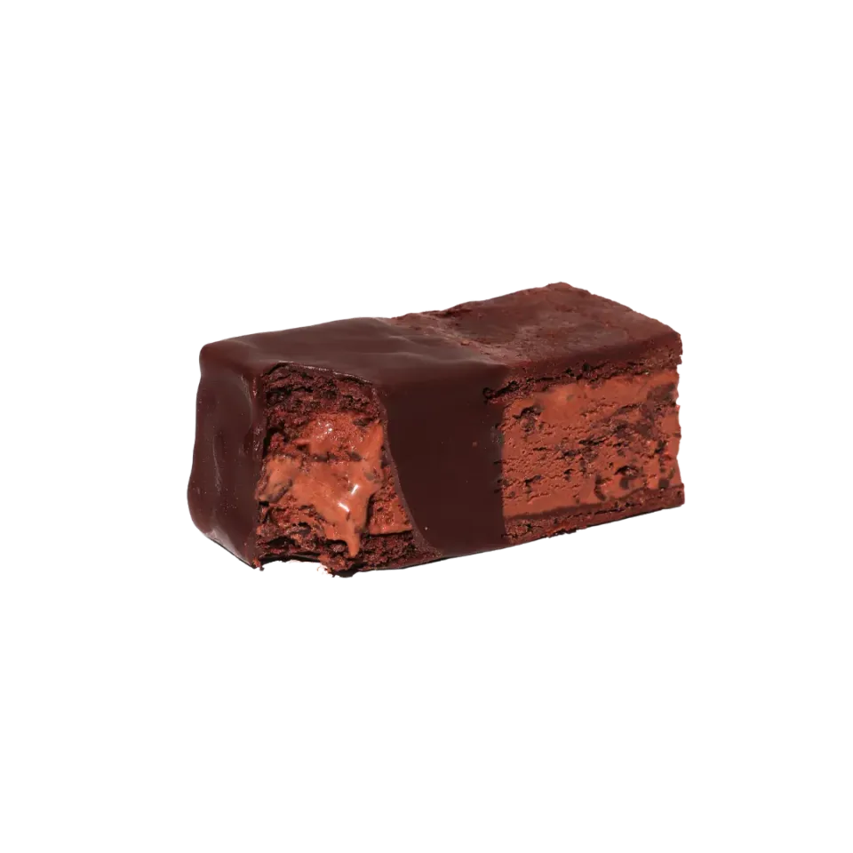 PLAQ sandwich glacé chocolat noir Maya Mountain cookie Kamili