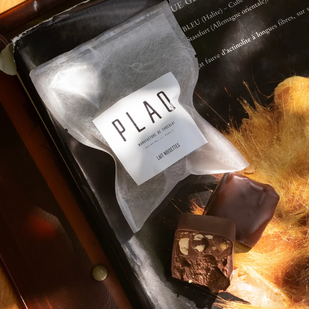 PLAQ Rocher Lait Praliné Noisettes croquant