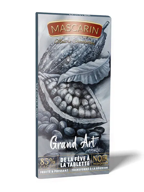 Mascarin Grand Art chocolat noir 85% bean to bar
