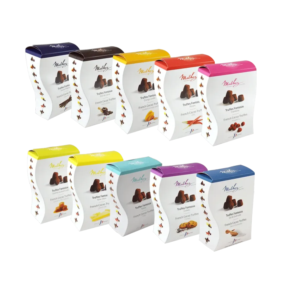 Chocolat Mathez Uno étui truffes 250g classique