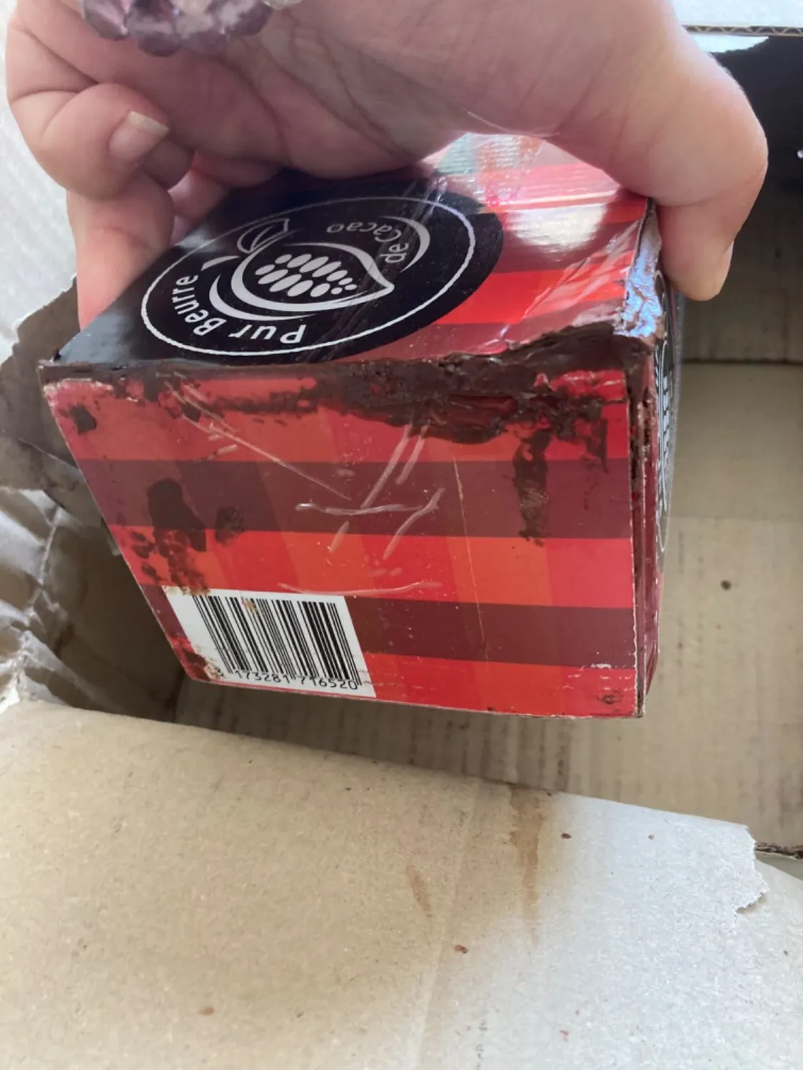 Cémoi Barres Goûter Nues noir 43% 2 kg pur beurre