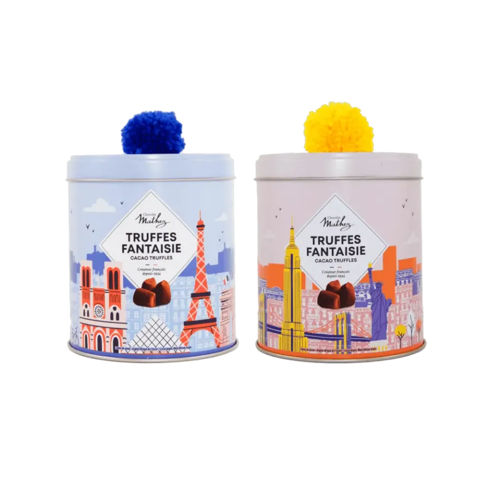 Chocolat Mathez Truffes Fantaisie Travel boite 250g cacao