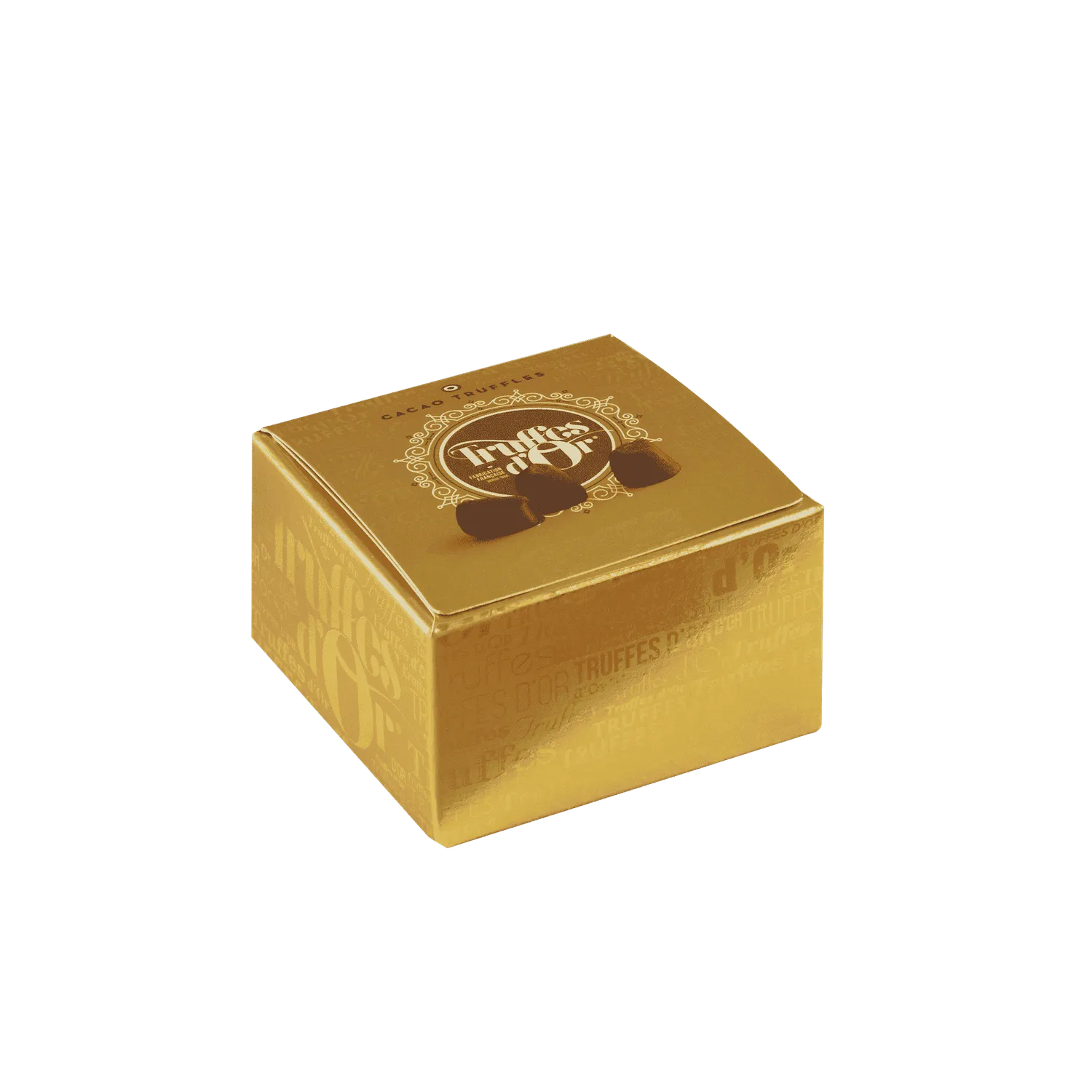 Mathez Truffe d'Or Attaque ballotin truffes fantaisie dorées