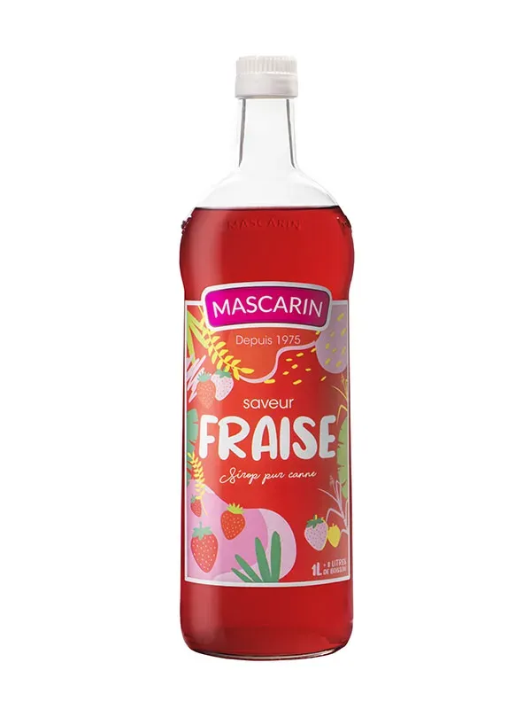 Mascarin Classique Fraise sirop fraise sucrée