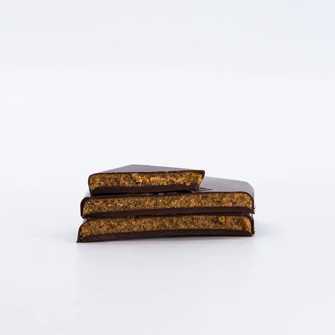 PLAQ Kamili Praliné Vanille Amandes tablette noir 76%