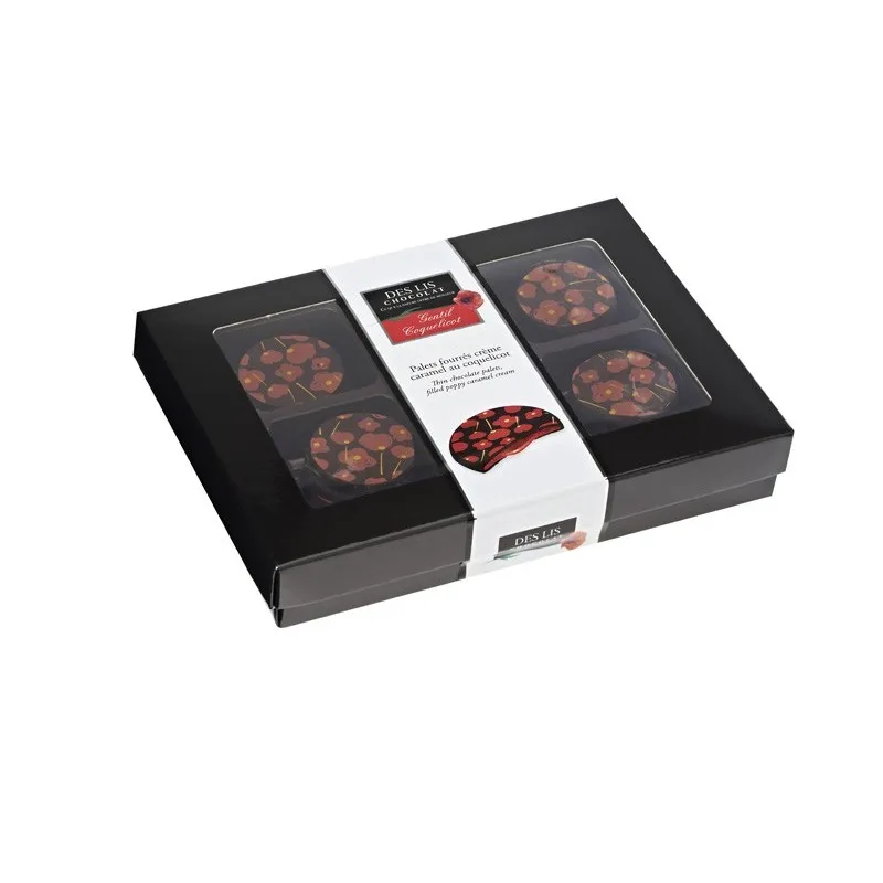 Des Lis Chocolat Gentil Coquelicot chocolat floral