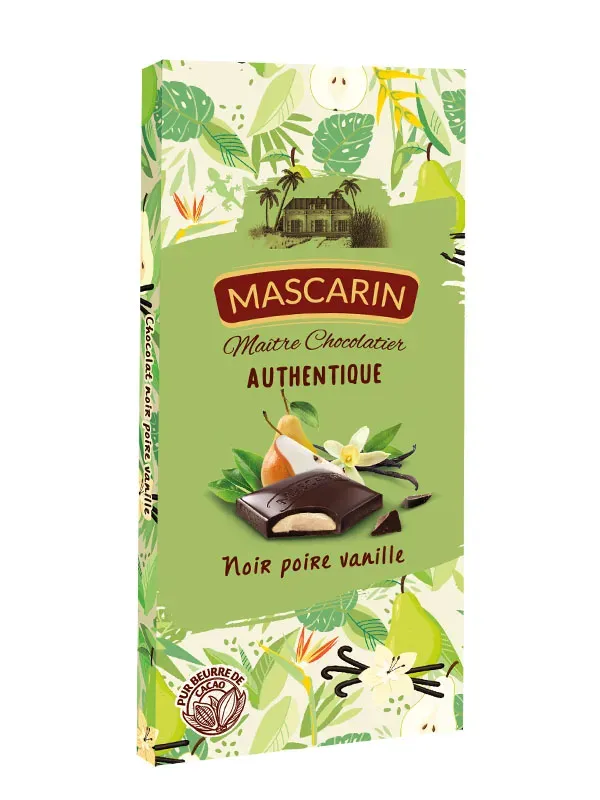 Mascarin Authentique Poire Vanille chocolat noir fruité