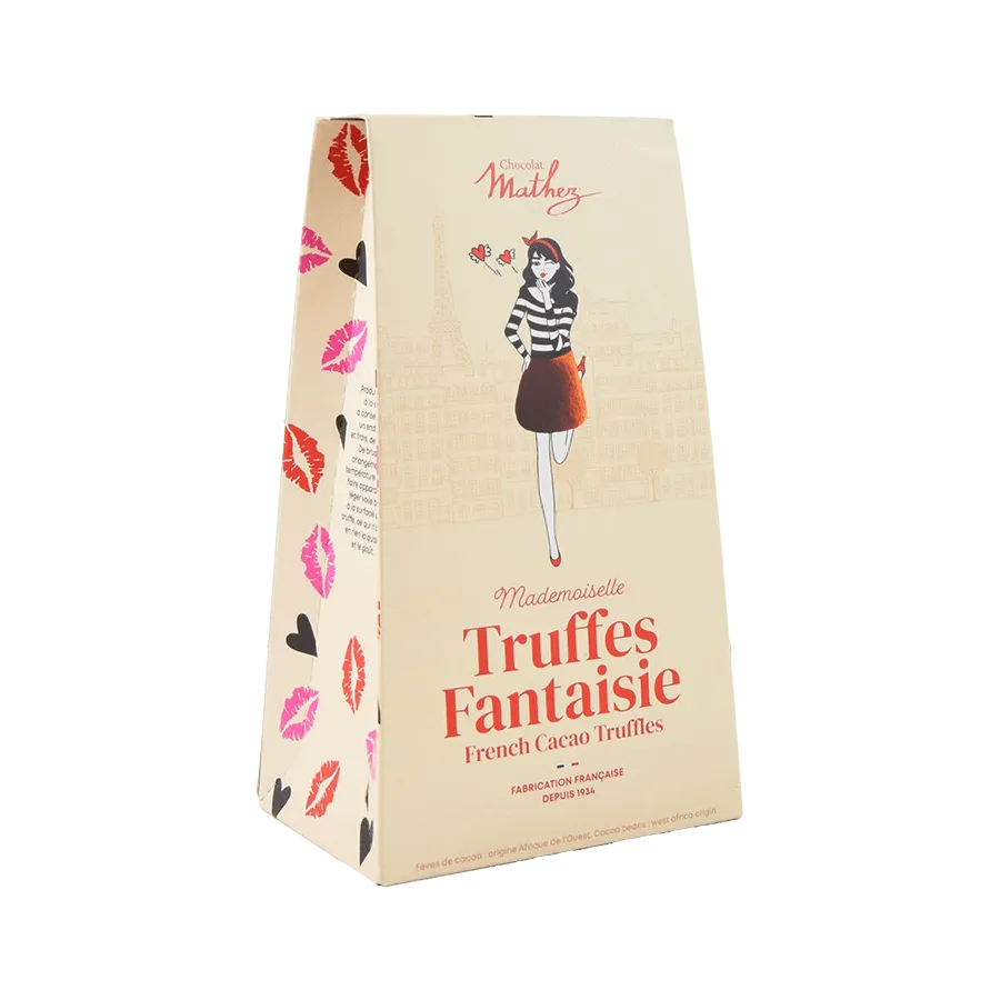 Chocolat Mathez Paris Chic truffes fantaisie 100g cacao