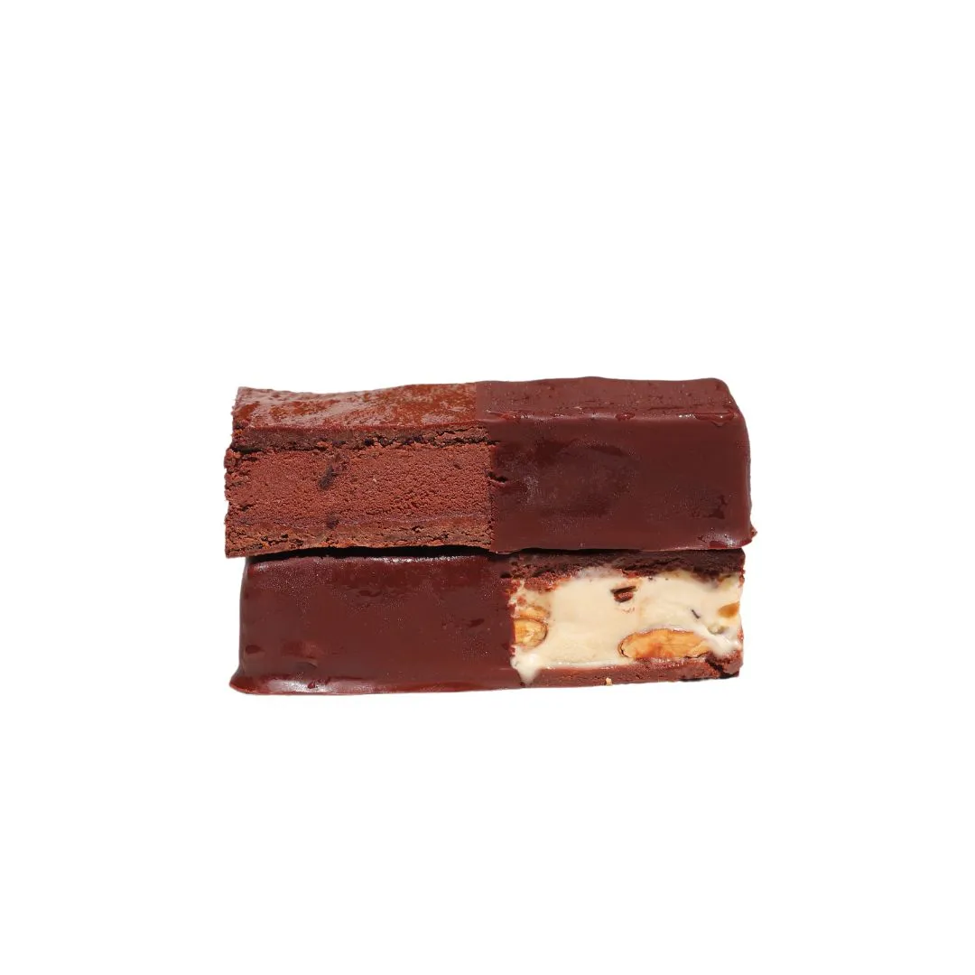 PLAQ sandwich glacé chocolat noir Maya Mountain cookie Kamili