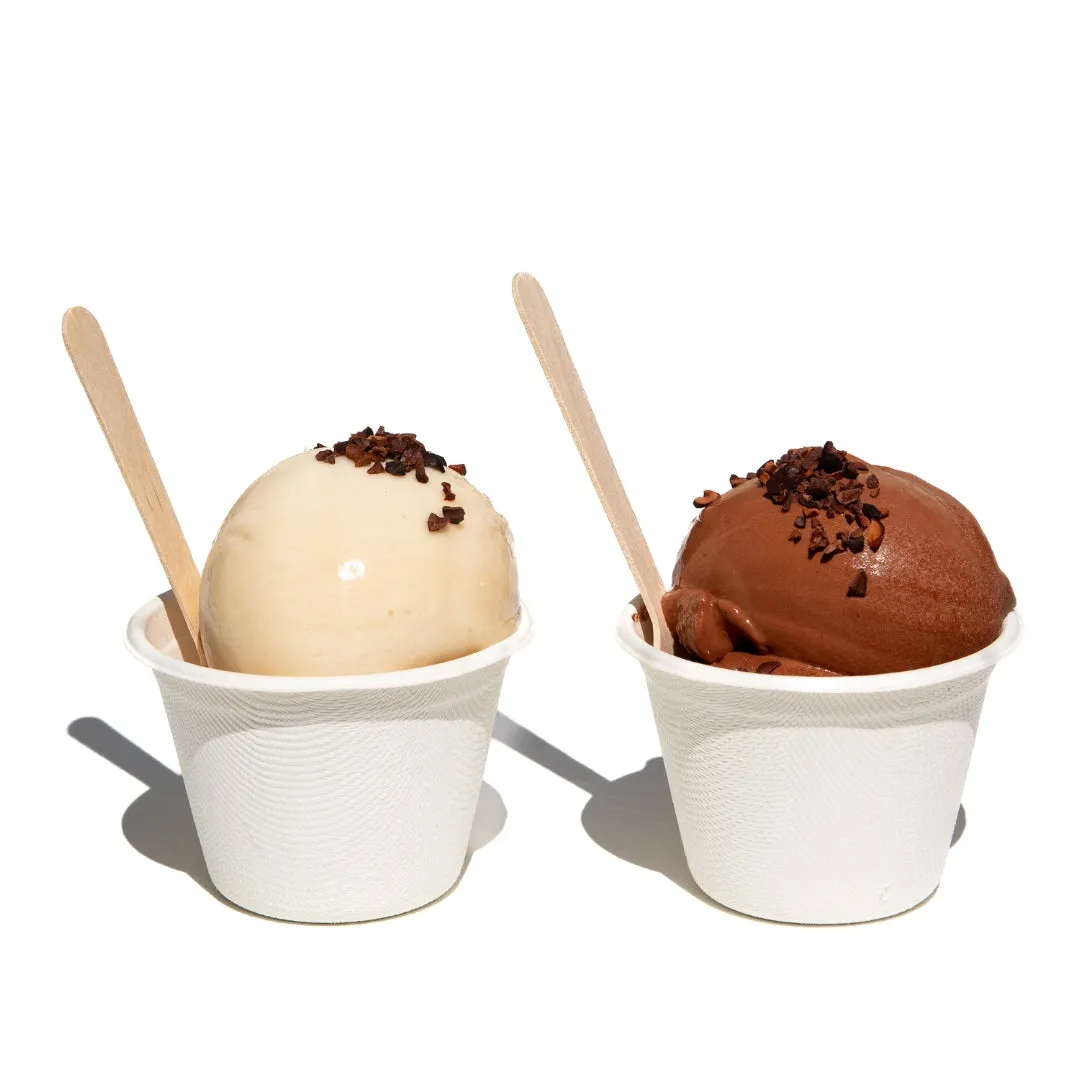 Plaq sorbet pulpe de cacao pot glacé acidulé