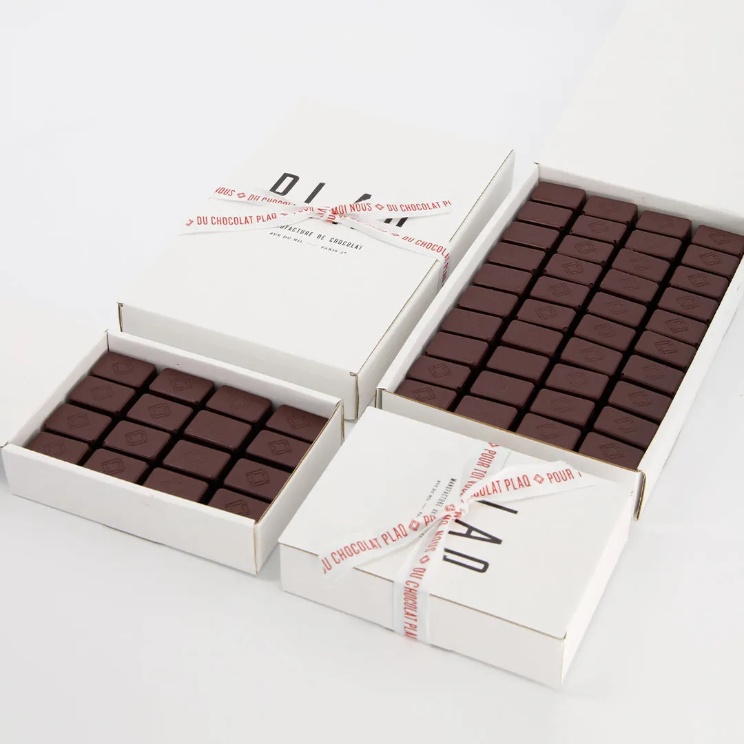 Plaq Boîte 40 Bonbons Noir Mix 4 Pralinés bonbons