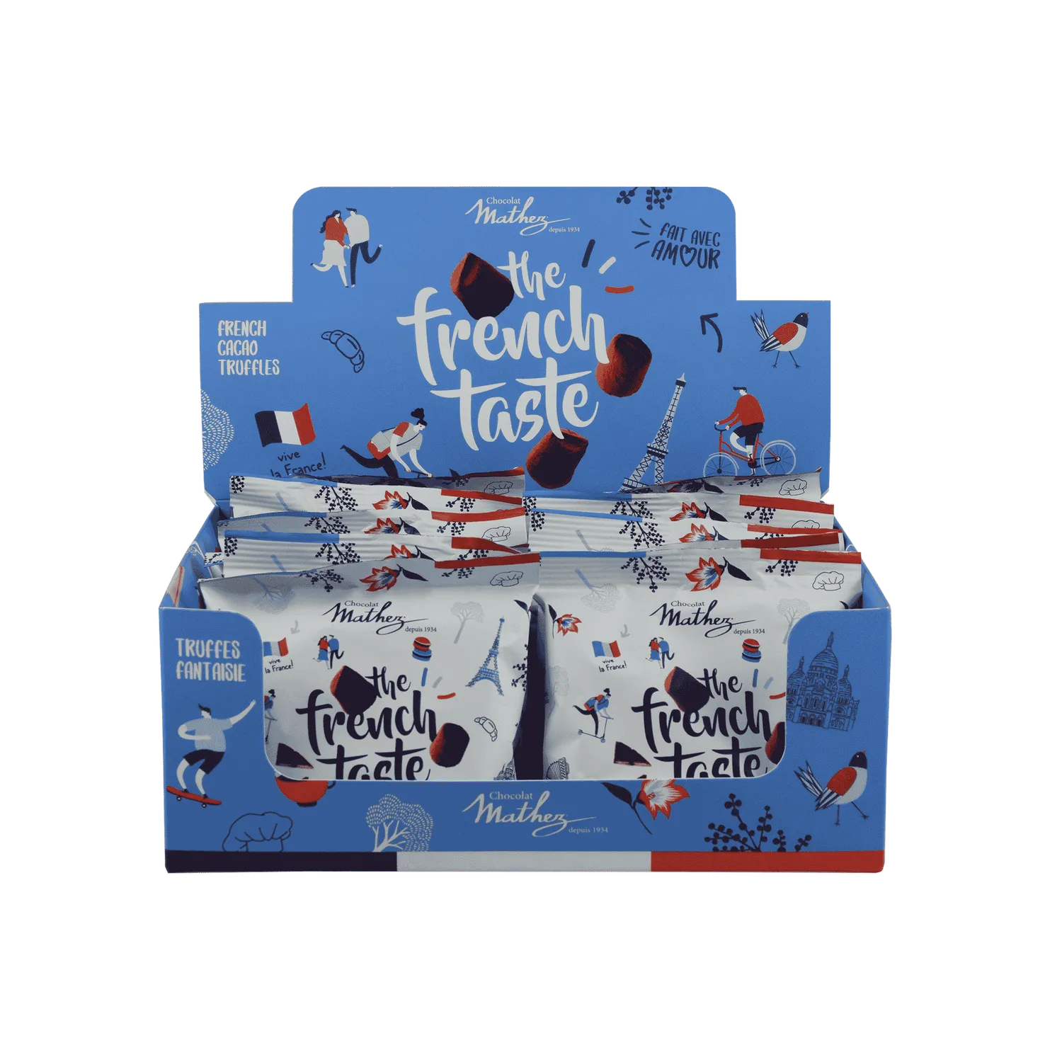 Mathez Frenchy sachet truffes fantaisie 35g cacao
