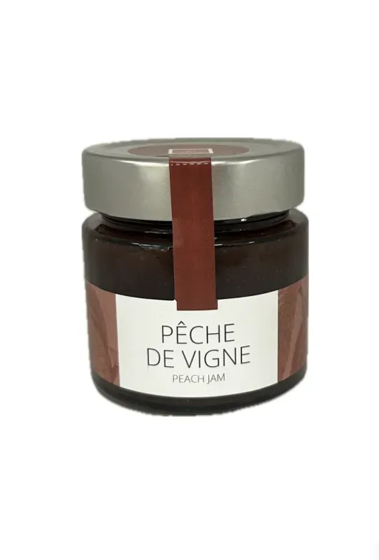 Des Lis Chocolat confiture pêche de vigne 300 g fruitée