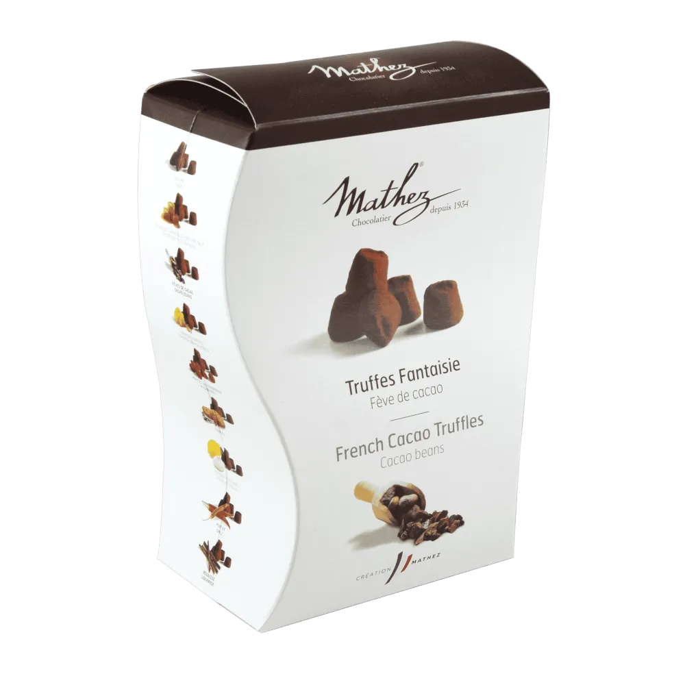 Chocolat Mathez Uno étui truffes 250g classique