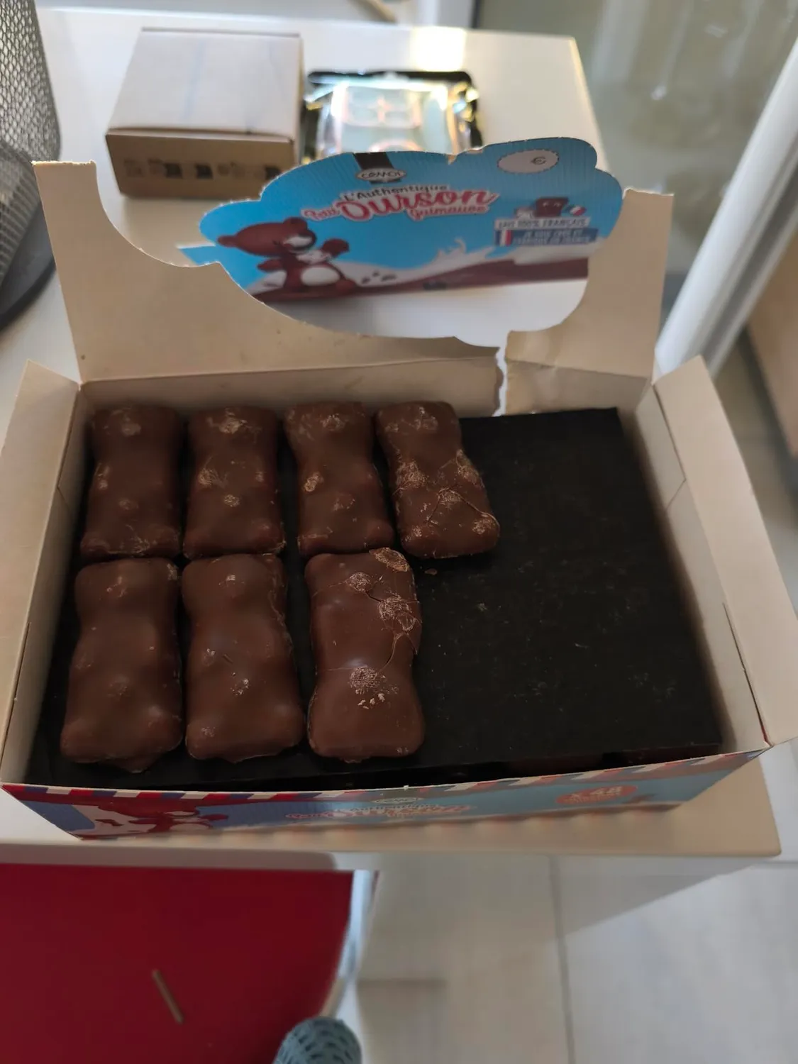 Cémoi Petit Ourson guimauve chocolat au lait 48 pièces moelleux