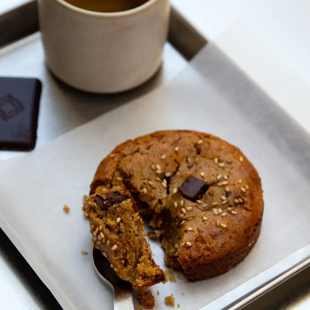 PLAQ cookie miso tahini moelleux
