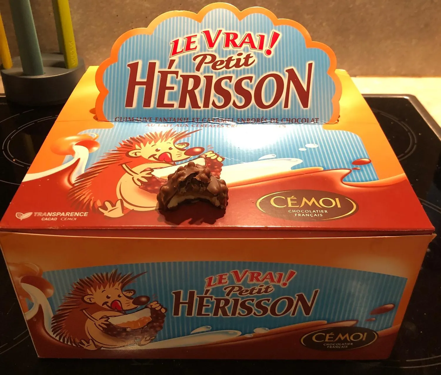 Cémoi Petit Hérisson guimauve lait caramel 144 pièces 1,625 kg