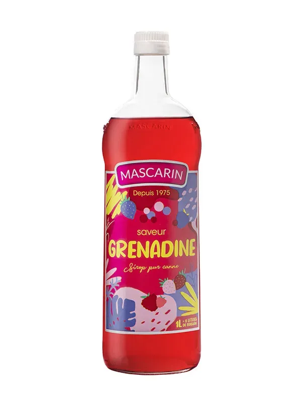 Mascarin Classique sirop grenadine fruits rouges