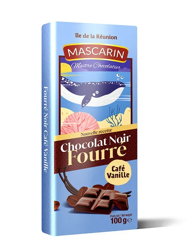 Mascarin Fourrés chocolat noir café vanille