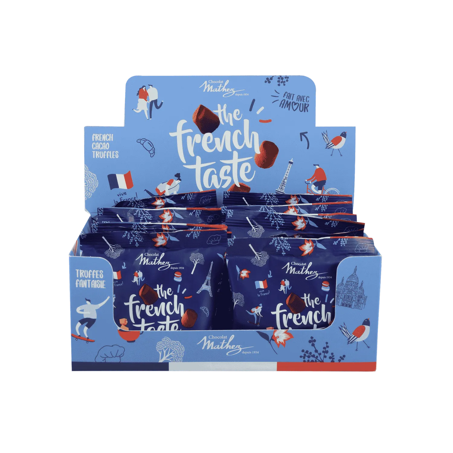Mathez Frenchy sachet truffes fantaisie 35g cacao