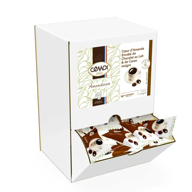 Cémoi Amandinas Amandes Chocolat au Lait 1,4 kg Cacaoté