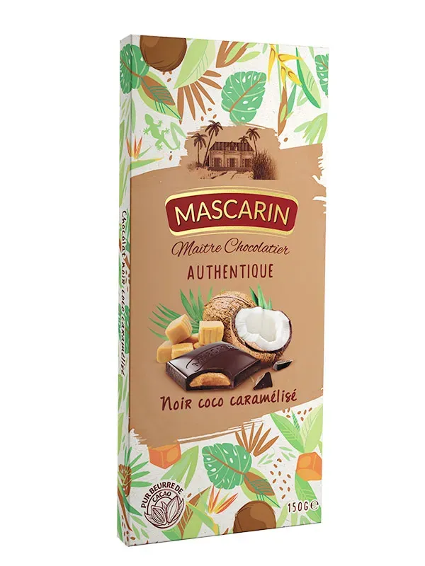Mascarin Authentique chocolat noir coco caramélisé