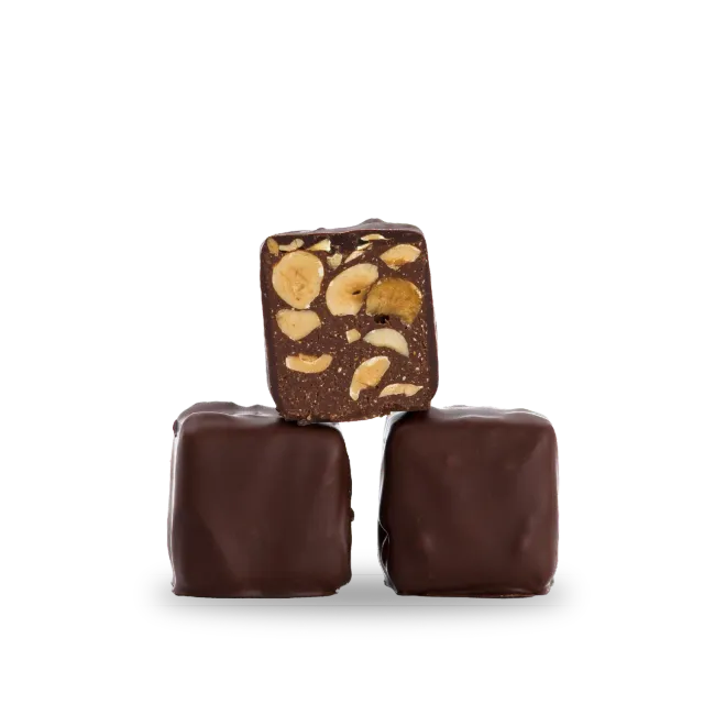 PLAQ Rocher Lait Praliné Noisettes croquant