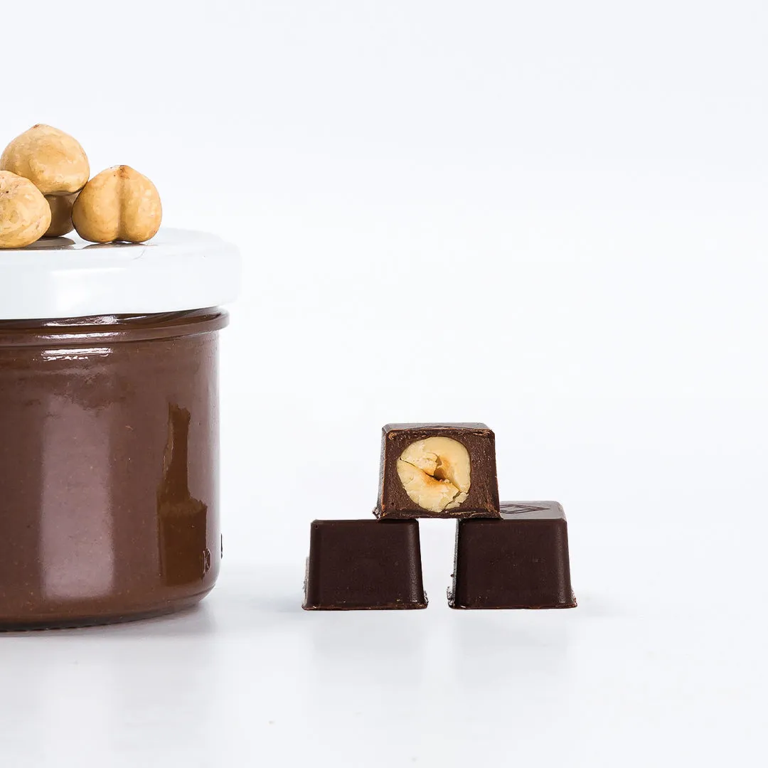 Plaq Kamili 76% bonbons craquants noisettes fondants