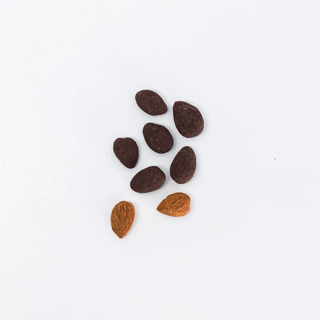 Plaq Kamili Amandes tablette chocolat noir 76%