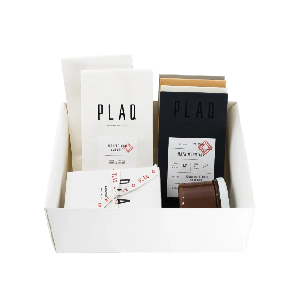 Plaq Coffret Découverte Qulotté coffret 8 chocolats
