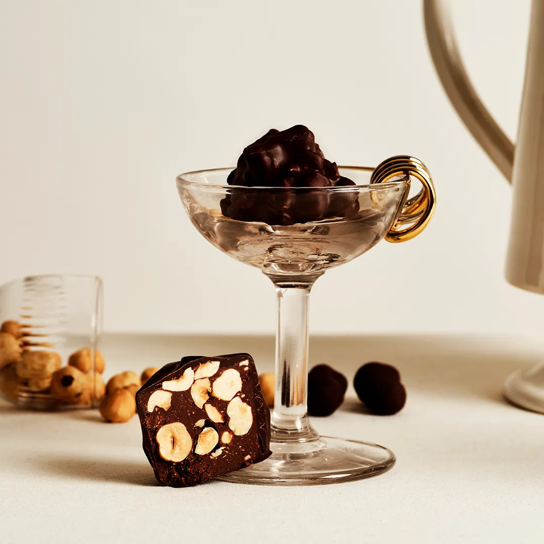 PLAQ Rocher Lait Praliné Noisettes croquant