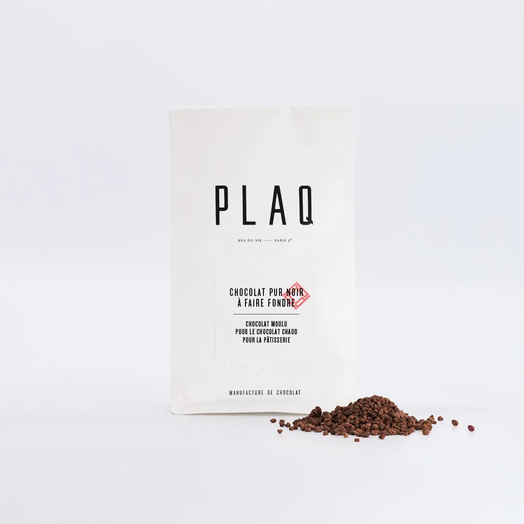 PLAQ Chocolat pur à fondre Kamili 76% 240 g