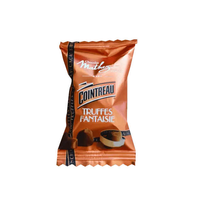 Chocolat Mathez Truffes Fantaisie Cointreau flowpacks 2,6kg