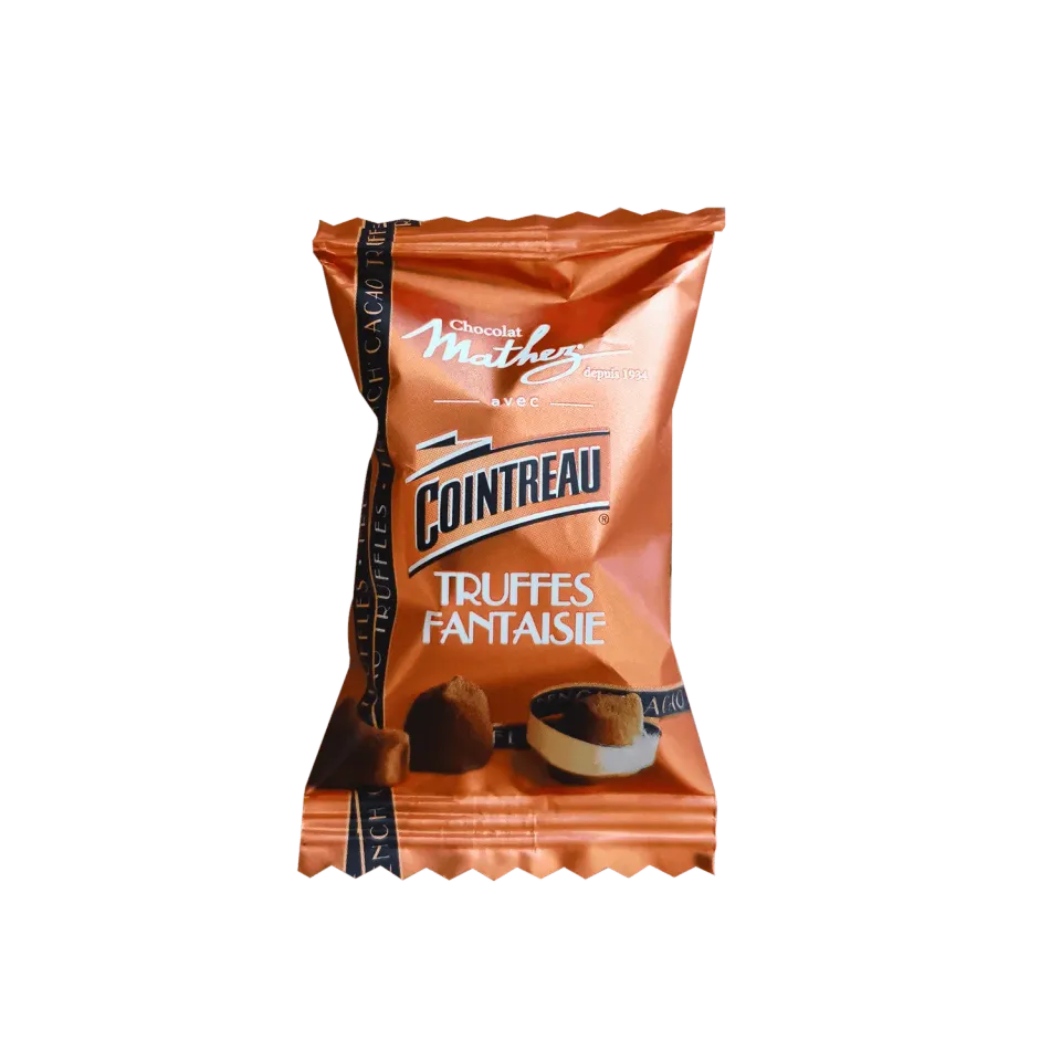 Chocolat Mathez Truffes Fantaisie Cointreau flowpacks 2,6kg