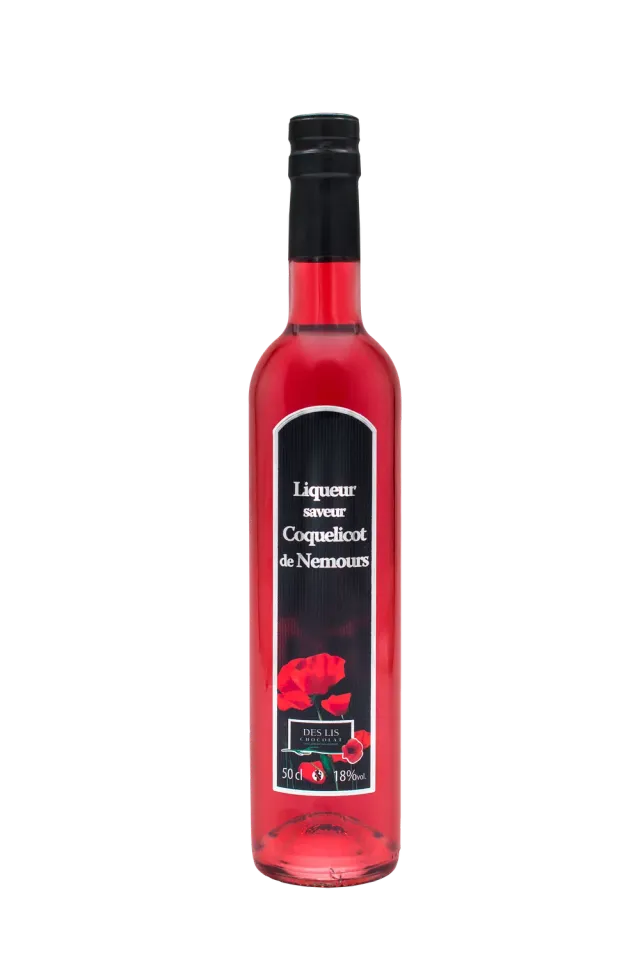 Des Lis Chocolat liqueur coquelicot de Nemours bonbons