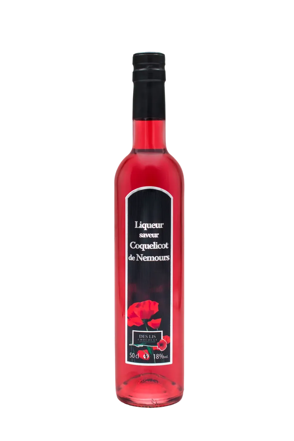 Des Lis Chocolat liqueur coquelicot de Nemours bonbons