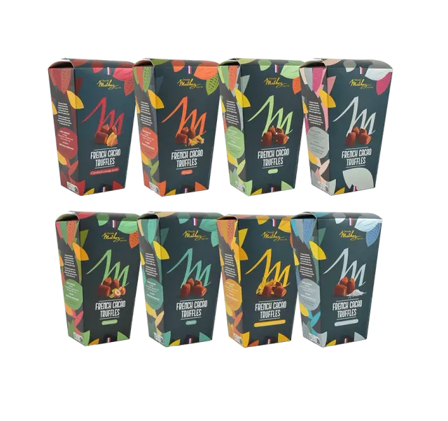 Chocolat Mathez Cocoa Box truffes cacao 250g fantaisie
