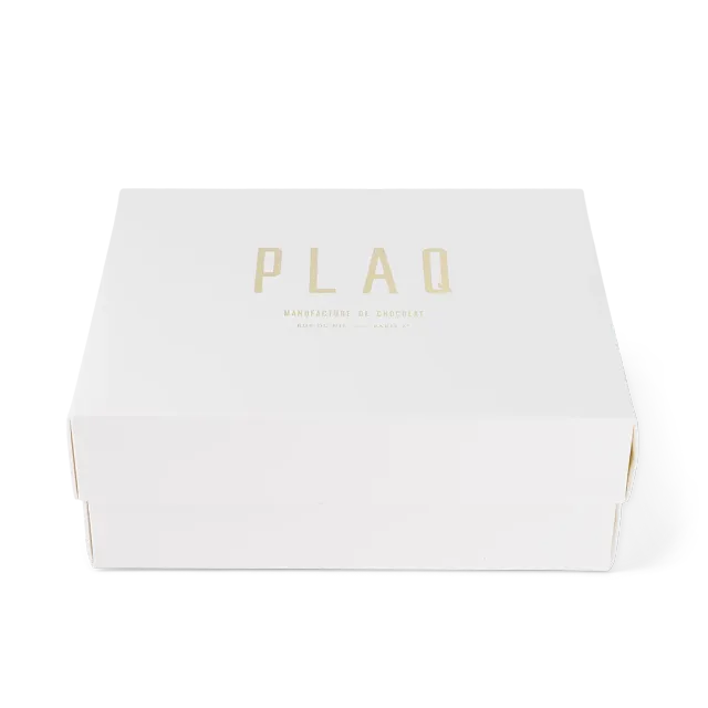 PLAQ Le Grand Coffret blanc crème à offrir