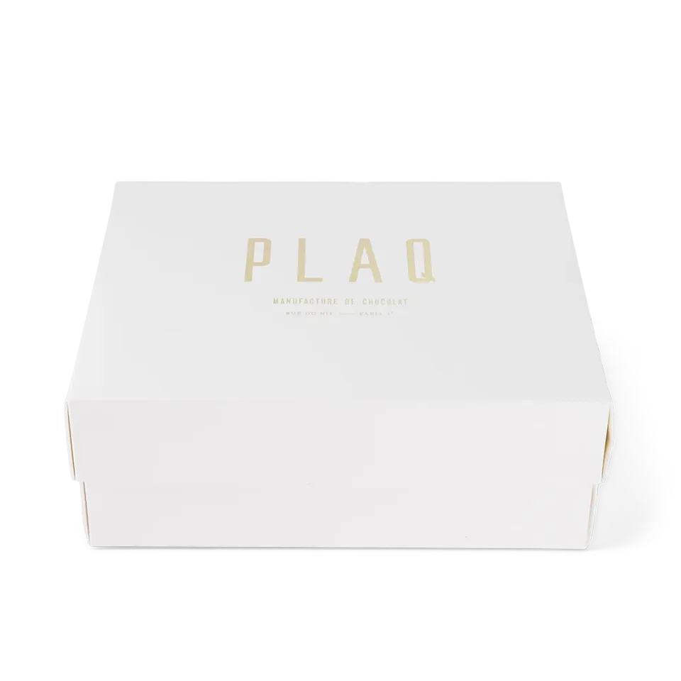 PLAQ Le Grand Coffret blanc crème à offrir