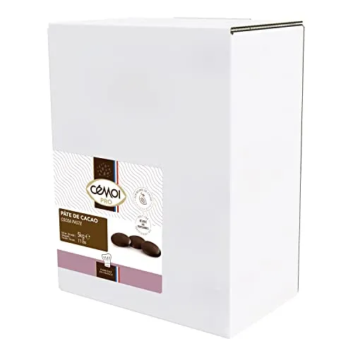 Cémoi Palets pâte de cacao pure chocolat blanc 5 kg
